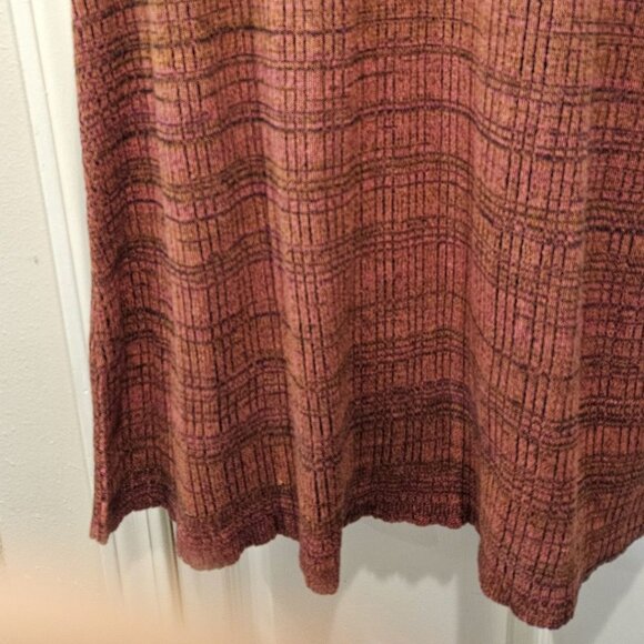 Beautiful SUNDANCE Women's Multi Color Washable Knit Midi Dress size XS - Picture 7 of 8